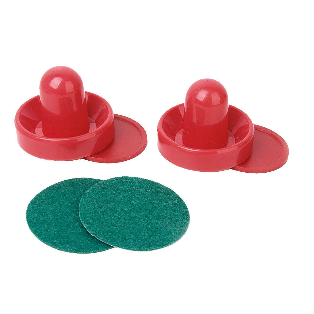 Air hockey  lot 2 x air hockey sticks + 2 x air hockey puck