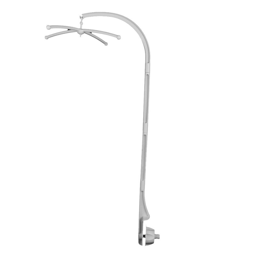 White Crib Music Box Holder Arm