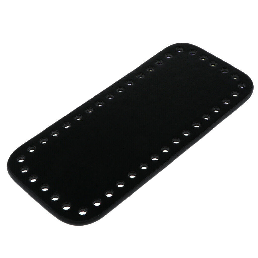 2 Pack Knitting Bags Nail Bottom Shaper Pad Insert Base with Holes DIY