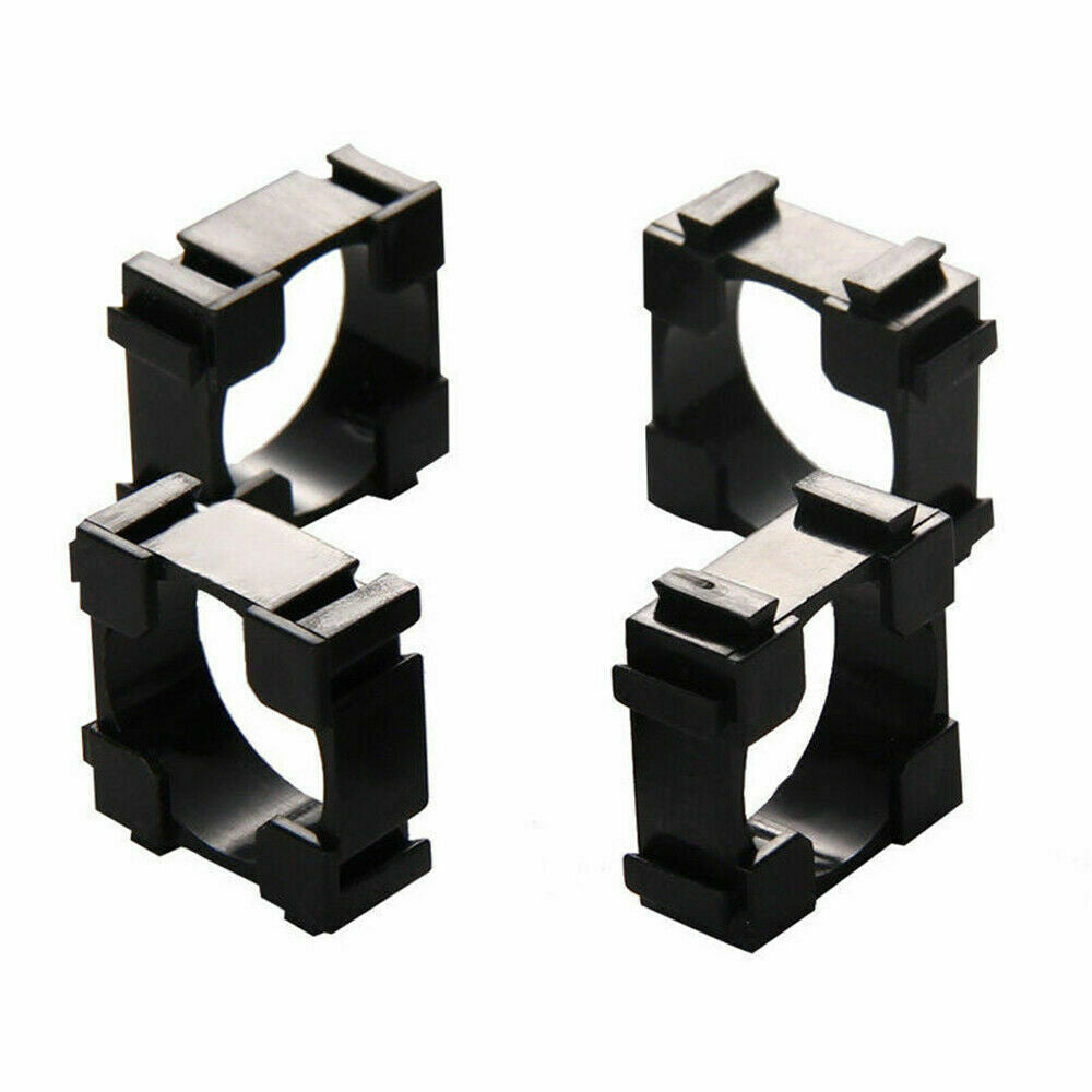 100Pcs 18650 Battery Cell Spacer Radiating Holder Safety Shell Storage Bracket