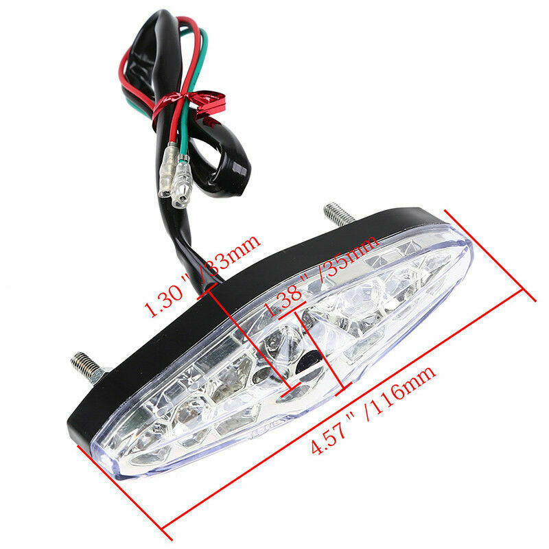LED Motorcycle Rear Tail Light Brake Running Lamp for Aprilia GPR125 SX 50
