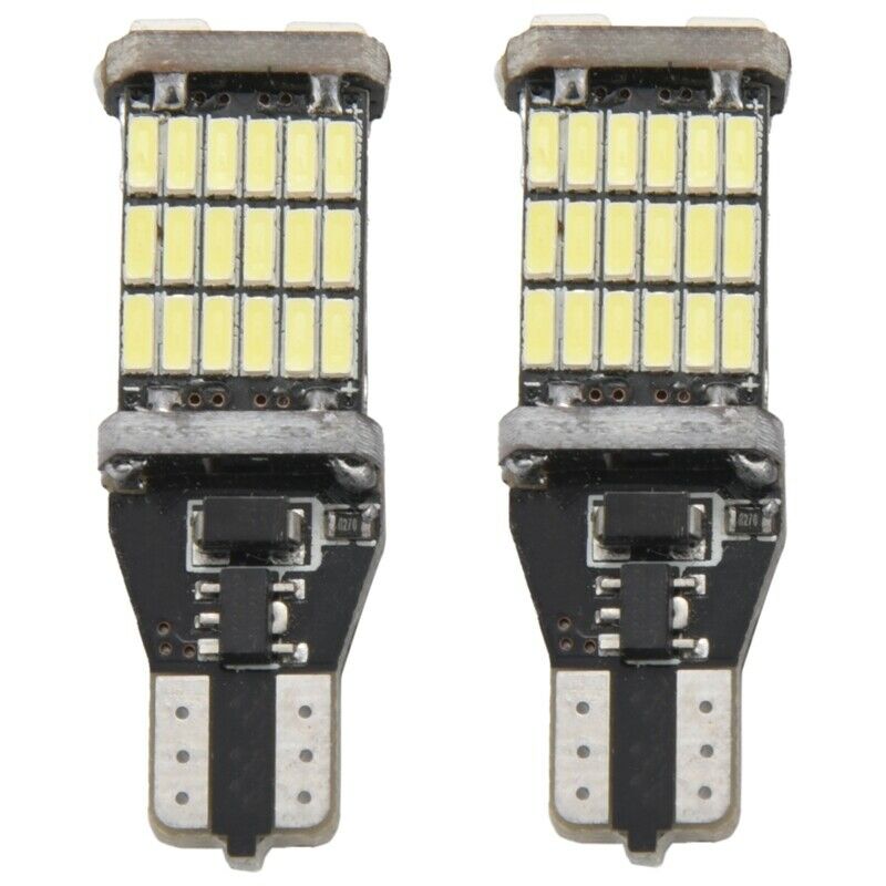 2Pcs T15 W16W Led Backup Light Bulb 920 921 912 Error Free 4014 45Smd HighlighQ4