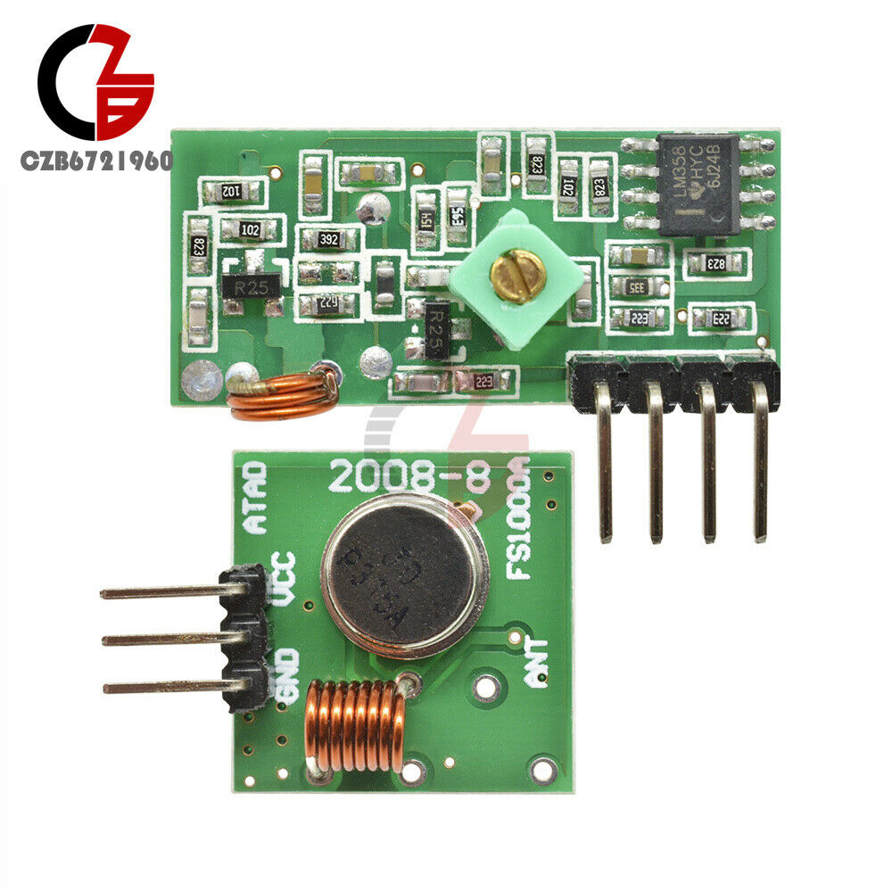 5Pcs 315Mhz RF transmitter and receiver link kit for Arduino/ARM/MCU WL