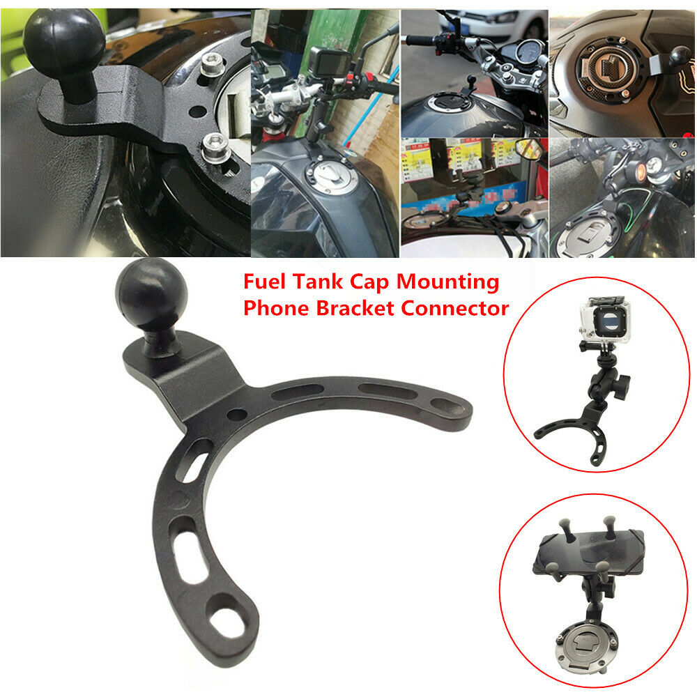 Motorcycle Bikes Small Fuel Tank Mounting Phone Camera Fixed Bracket Connector