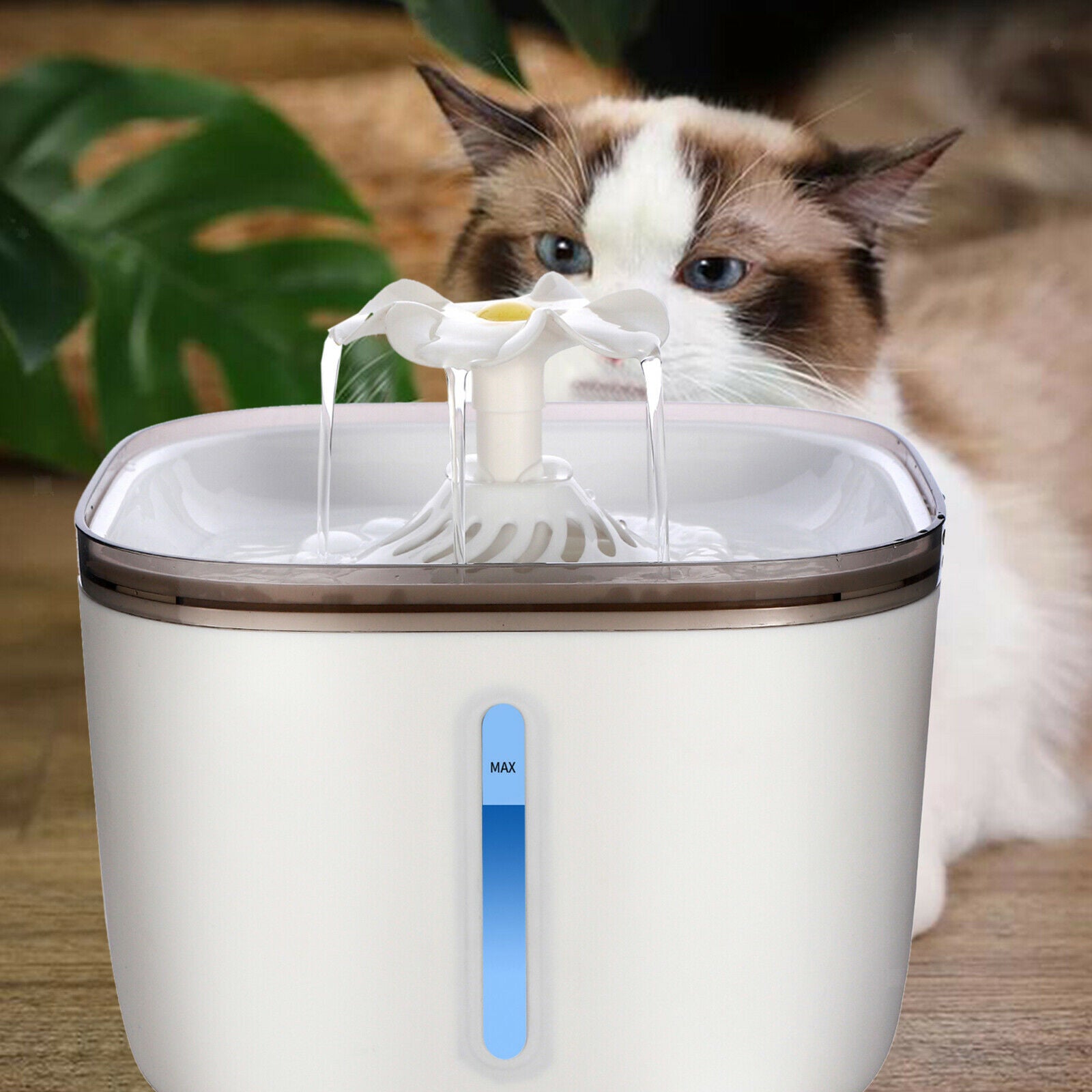 2.0L Electric Pet Water Fountain Cat/Dog Drinking Dispenser Water Fountain