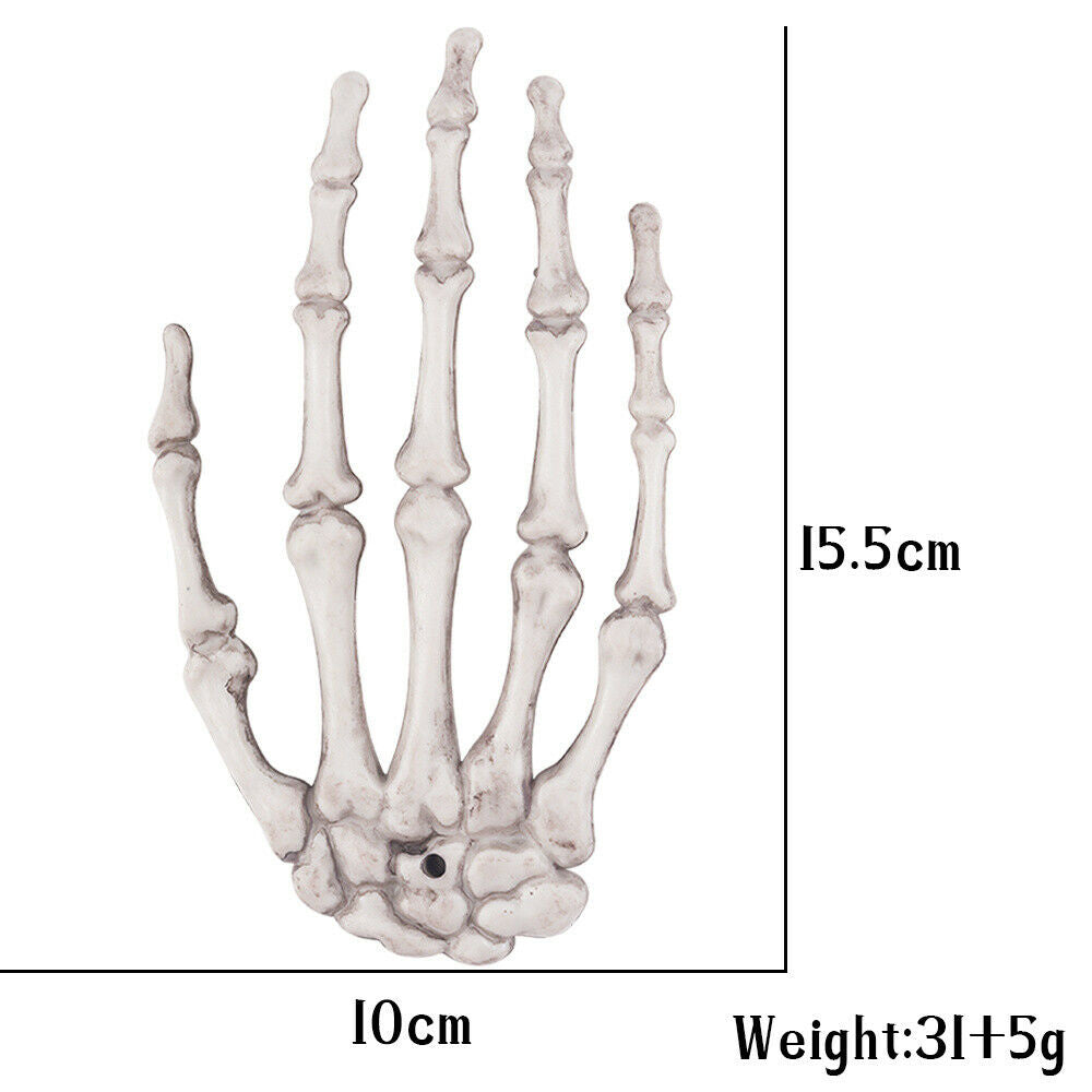 Plastic Skeleton Hand Haunted House for Halloween Decoration Halloween Party