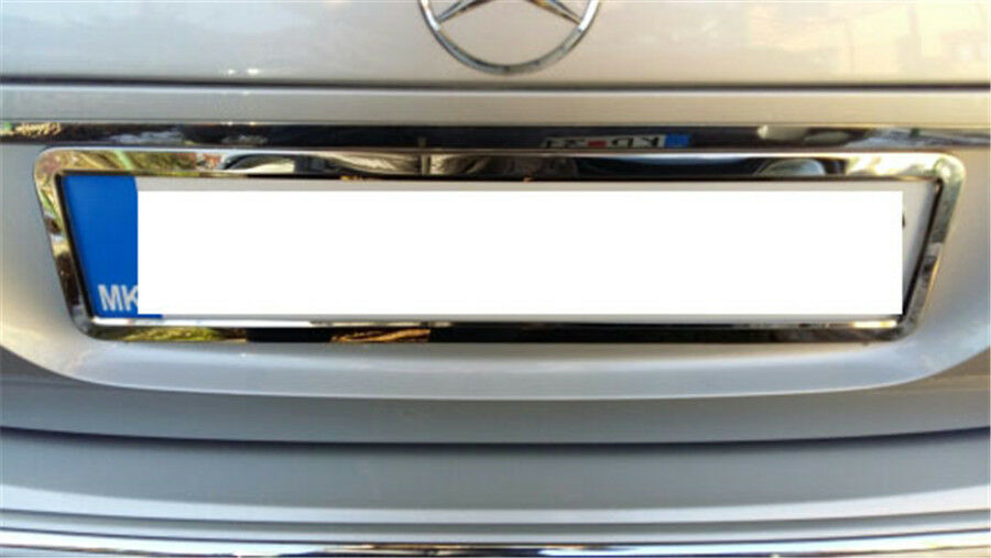 Universal Stainless Steel Number Car Racing License Plate Frame Holder Bracket