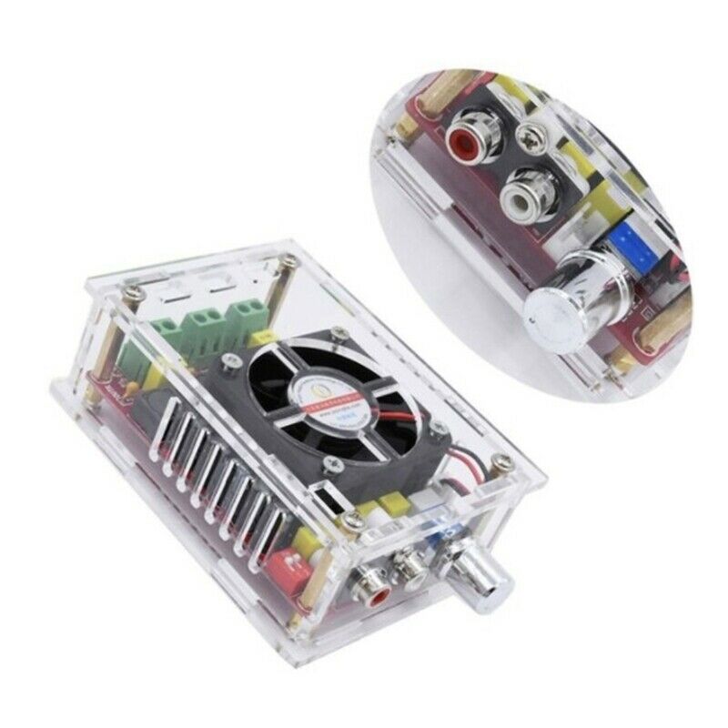 XH-A101 TDA7498 100W+100W High Power Audio Digital Amplifier Board DC 12-24V CU6