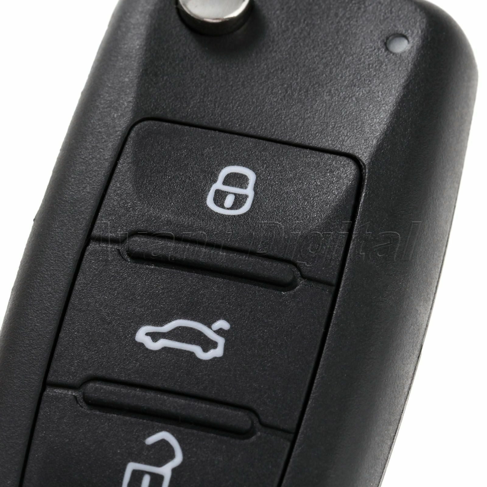 Remote Key Fob Shell Case Floding Flip For Caddy Sharan  Golf MK6 Polo Beetle
