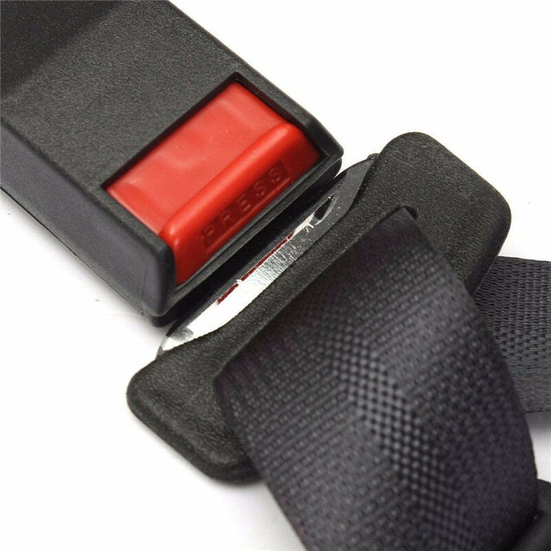 Universal Autos Seat Belt Buckle Extender Strap Safety Buckle 3 Point Adjustable