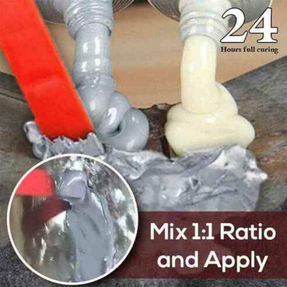 2pcs Kafuter 60g Industrial Heat Resistance Cold Weld Metal Repair Paste US