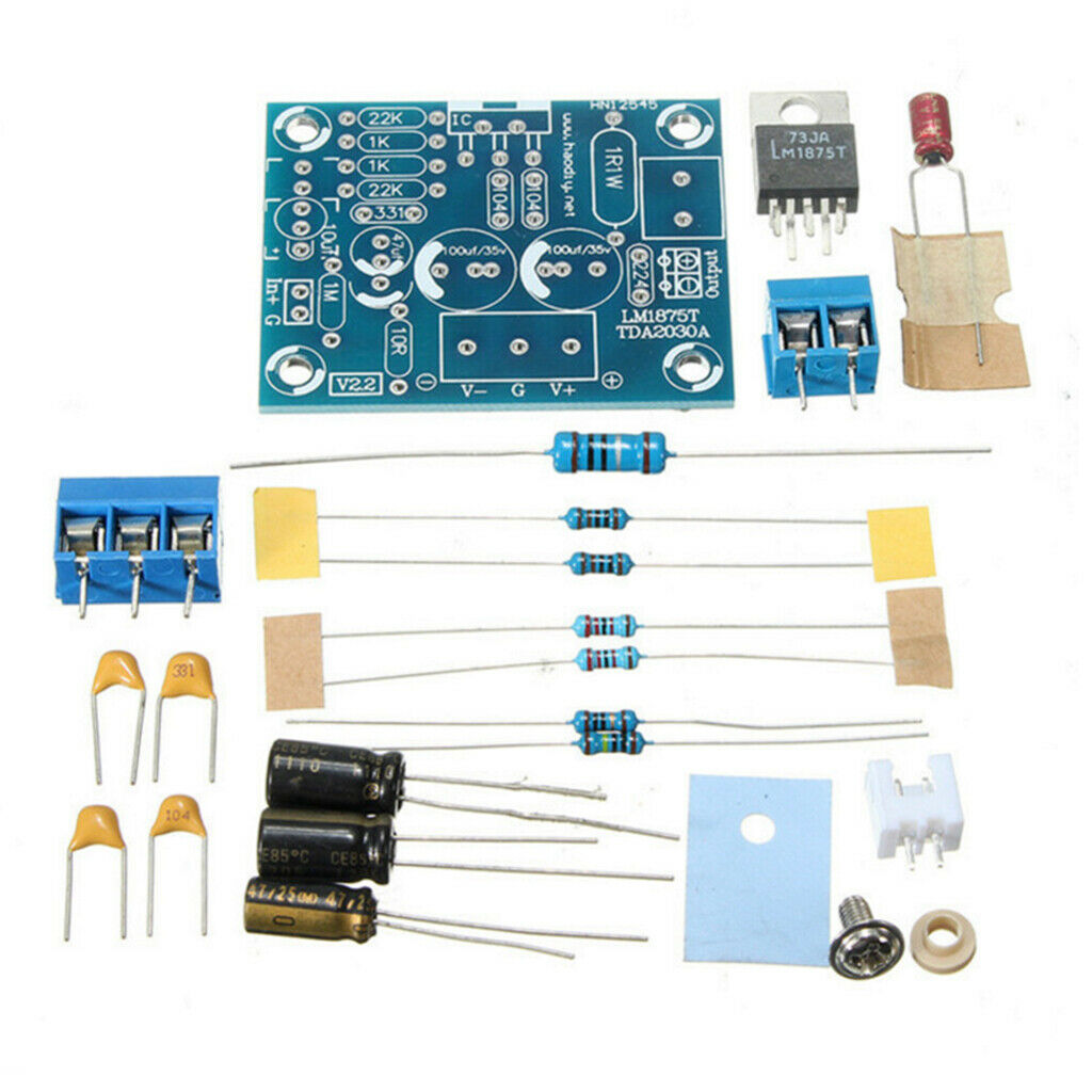 Mini DIY Audio HIFI Amplifier Board Module Kit for LM1875T Audio