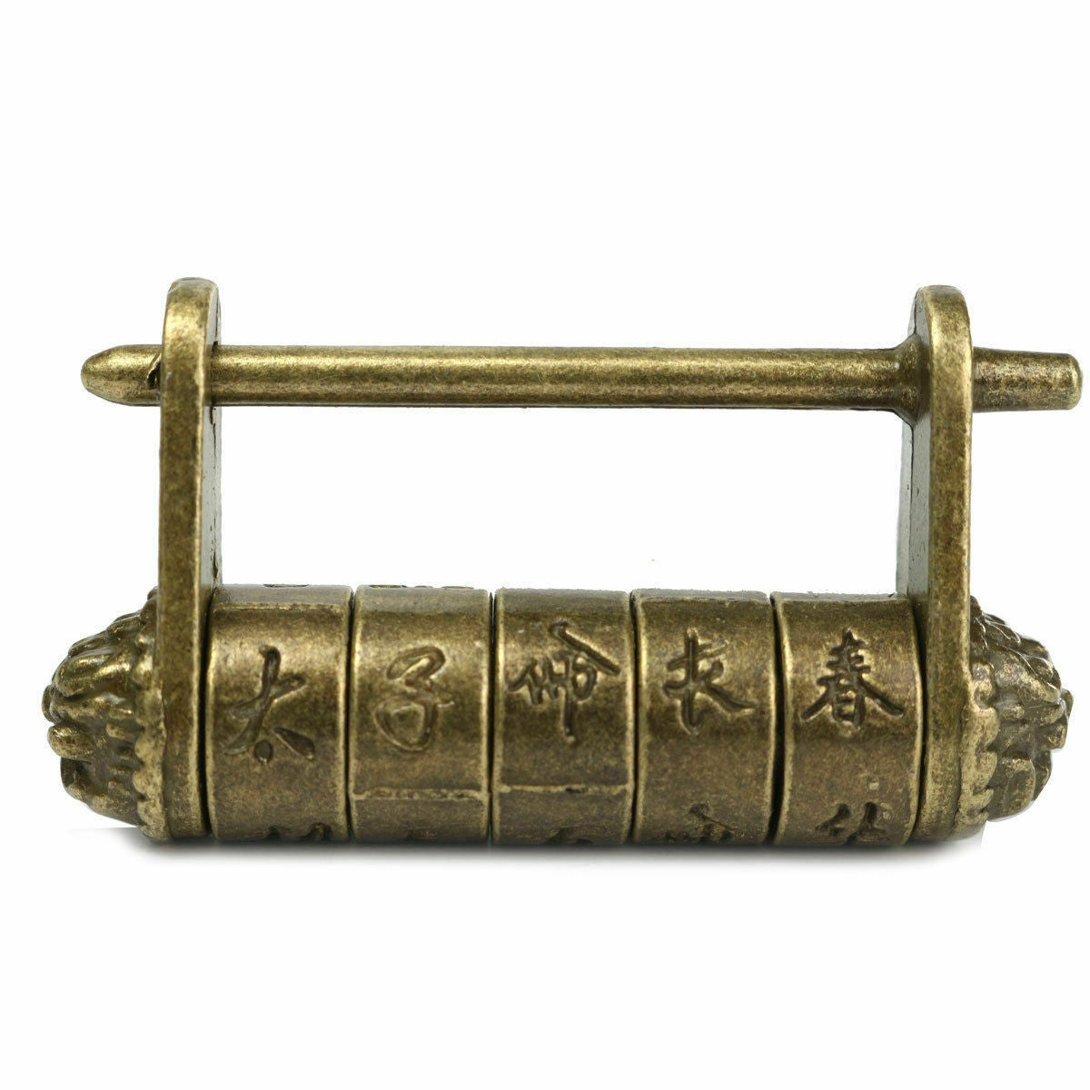 Door Cabinet Chinese Characters Password Padlock for Jewelry Box Travel