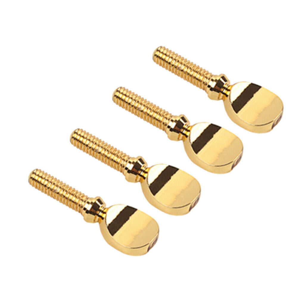 4 Pcs Premium Metal Mouthpiece Ligature Screw for Saxophone