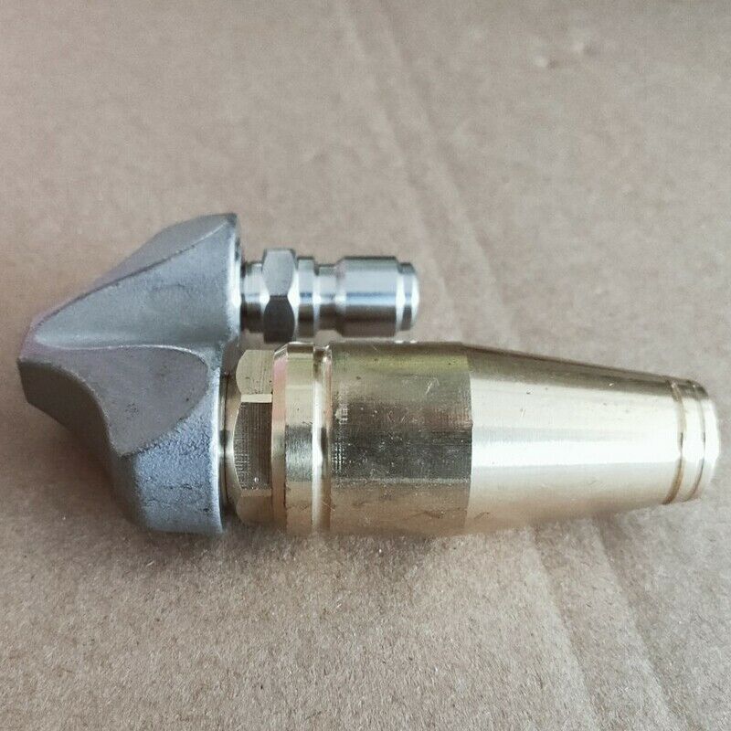 Cleaning Nozzle Reverse Turbo Nozzle with 3/8 Inch  Connect Fitting I3D8