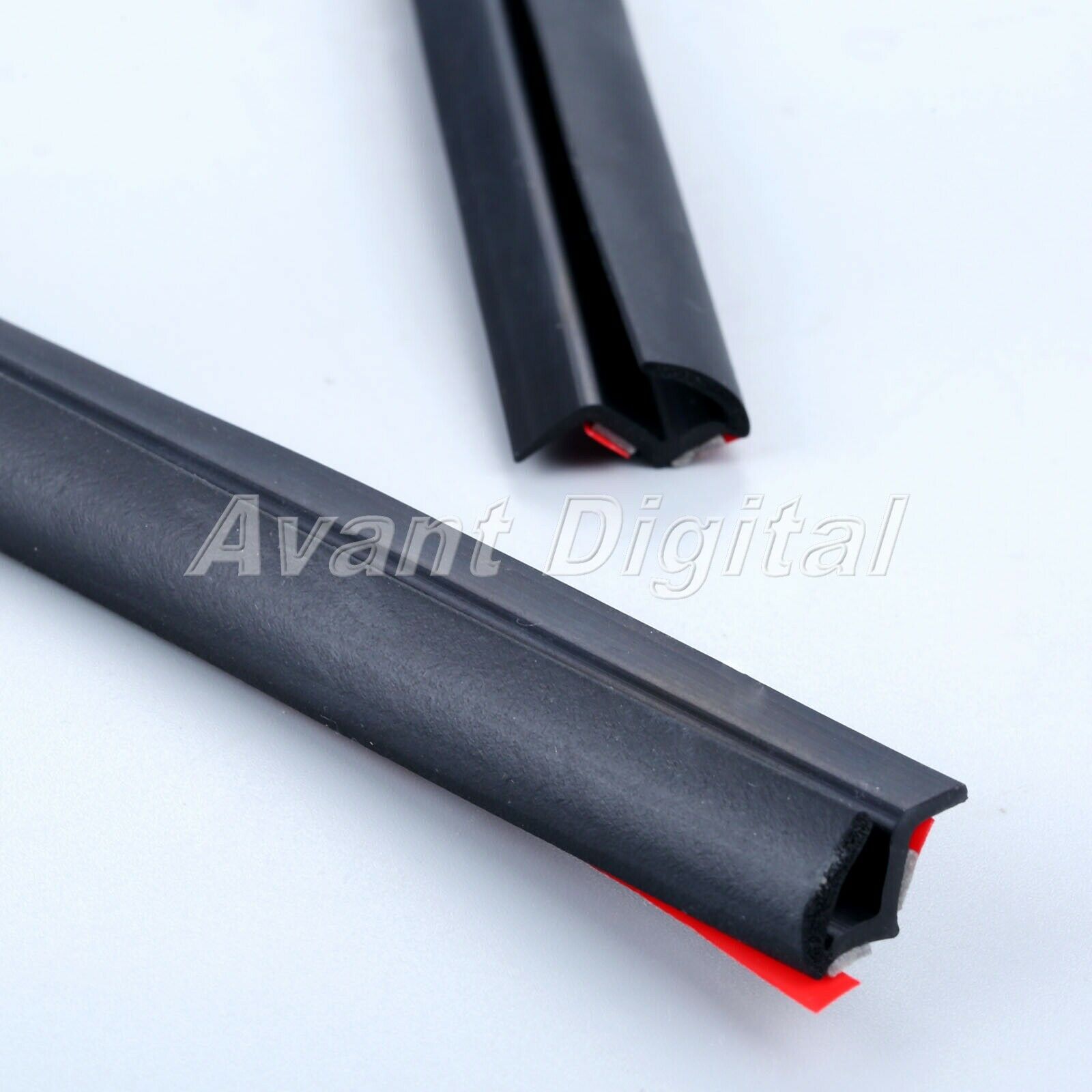 Car Waterproof Rubber Sealing Strips Mouldings Trim B/C Pillar Type 2 Meters 1Pc