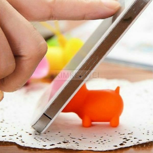9 x Piglet Silicone Suction Cup Holder Sucker Stand for Mobile Phones