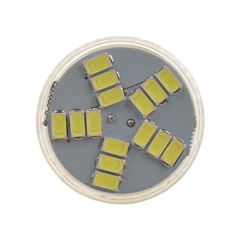 7W MR11 GU4 600LM LED Bulb Lamp 15 5630 SMD Light (White Light) F2G5