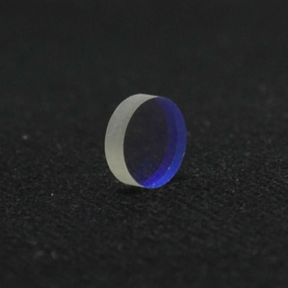 400nm-600nm Coated Glass Lens Waterproof 12mm Diameter 1.8mm Thick Lens