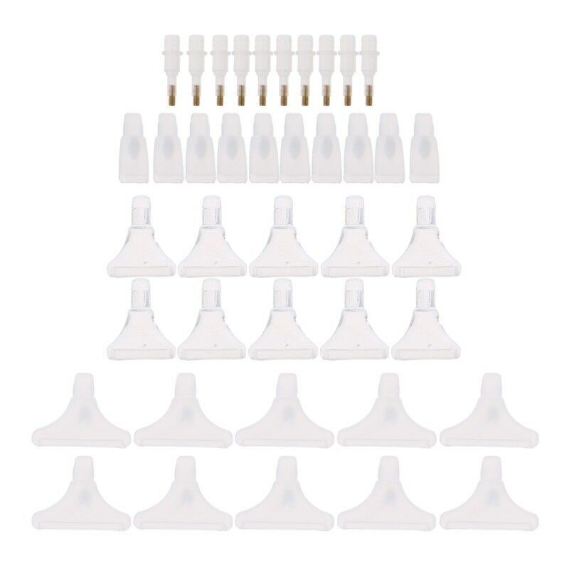 40pcs Replacement Pen Heads For 5D Diamond Painting Embroidery Point Drill