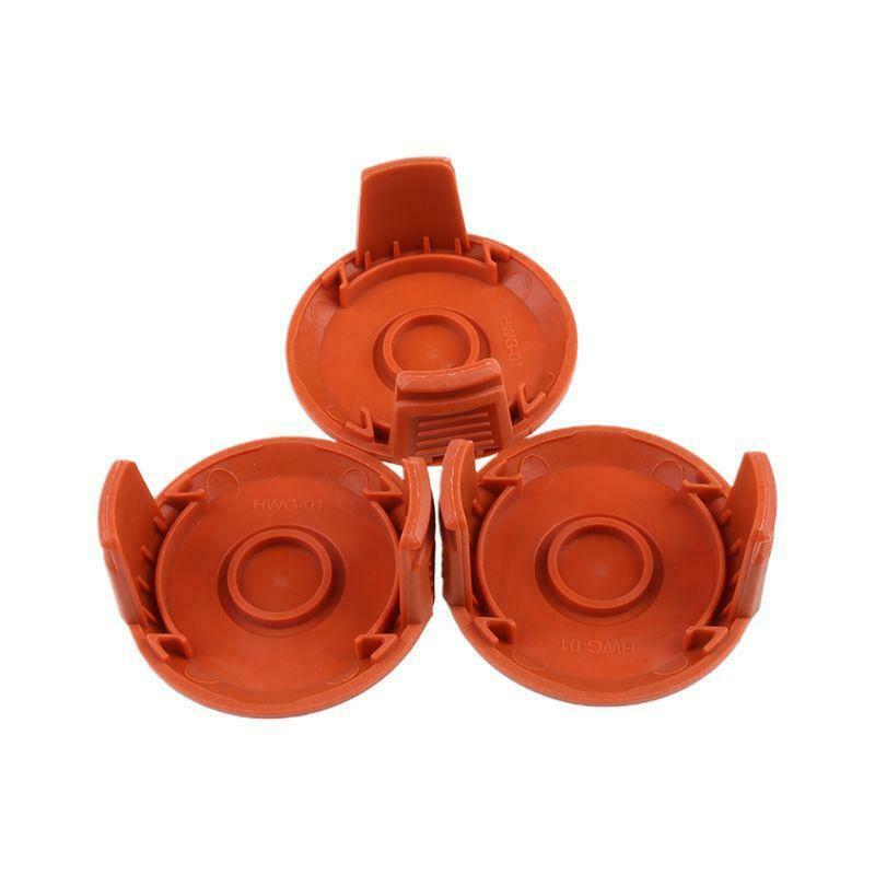 3 Pack Trimmer Replacement WA6531 GT Cap Weed Eater Spool Bump Cove for Worx