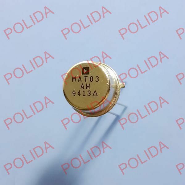 1PCS Mil Spec Low Noise PNP Transistor ANALOG DEVICES TO-78 MAT03AH MAT03AH/883