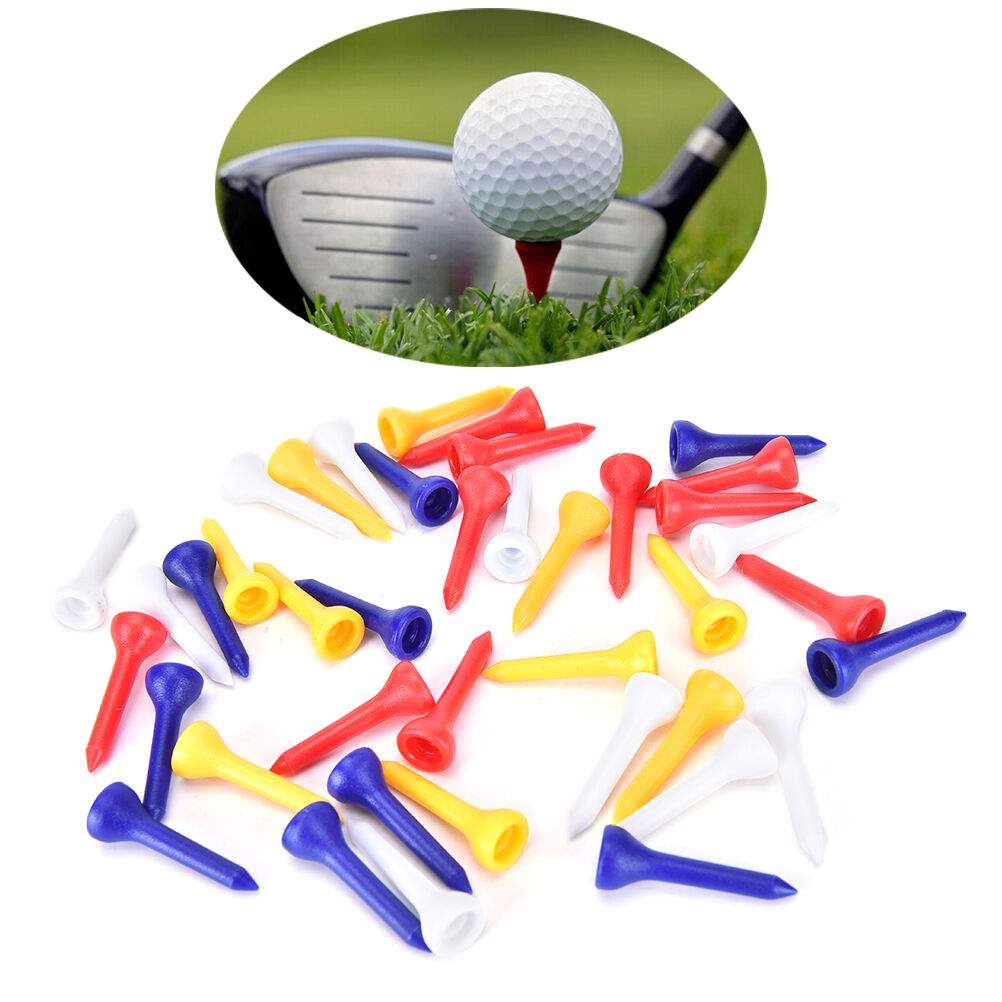 100PCS 36mm Pride Professional Tee Evolution Plastic Performance Golf Te Tt