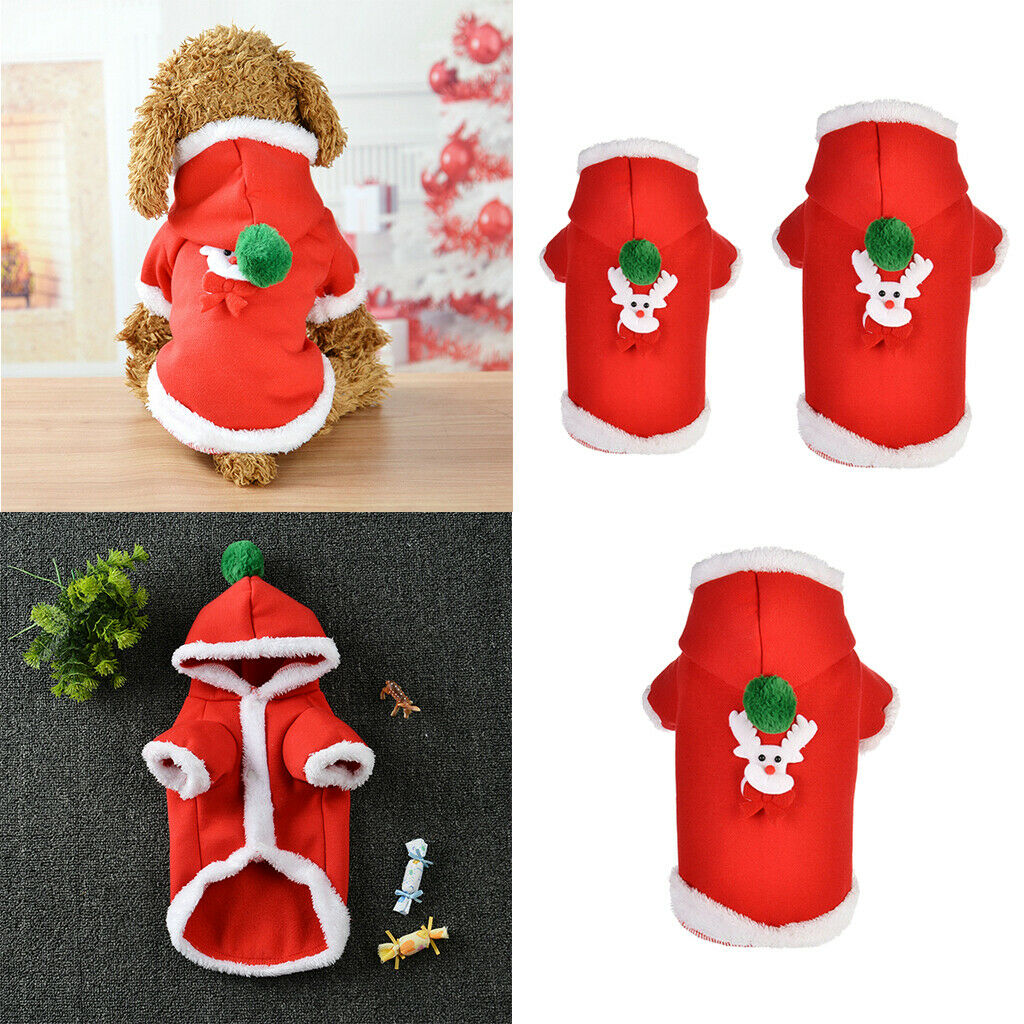 Dogs Winter Coat Pajamas Padded Vest - Cute Dog Jacket - Warm Pet Jumpsuit S