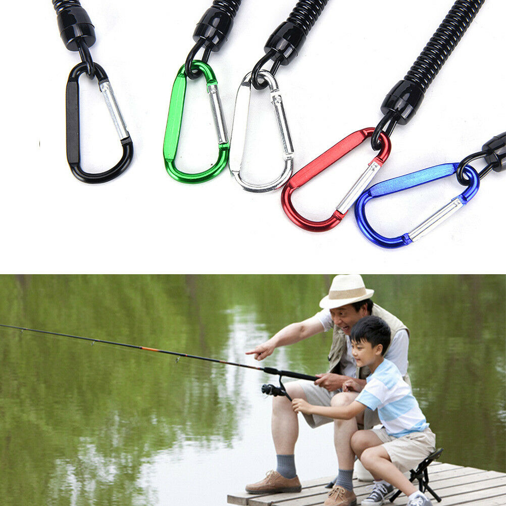 Fishing Lanyards Boating Seile Retention Schnur Camping Karabiner Secure L.l8