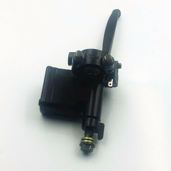 Black Motorbike 7/8" 22mm Handlebar Right Reservoir DIO50 AF28 DIO 50 Nake Bike
