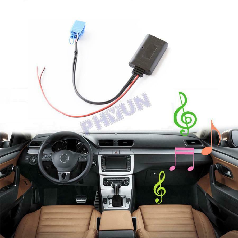 For Smart 450 Radio Wireless Bluetooth Audio Music Wire Adapter AUX Cable 8-Pins