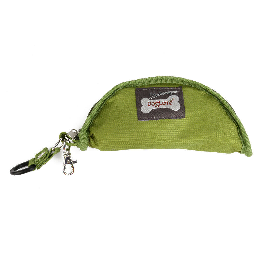 Foldable Pet Dog Cat Bowl Food Feeder for Camping Travel Hiking 1pcs Green
