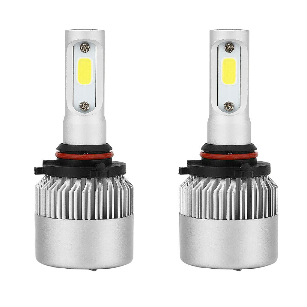 2 Piece LED Headlight Bulbs 6000K Conversion Kit 9006 HB4 72W 7200LM