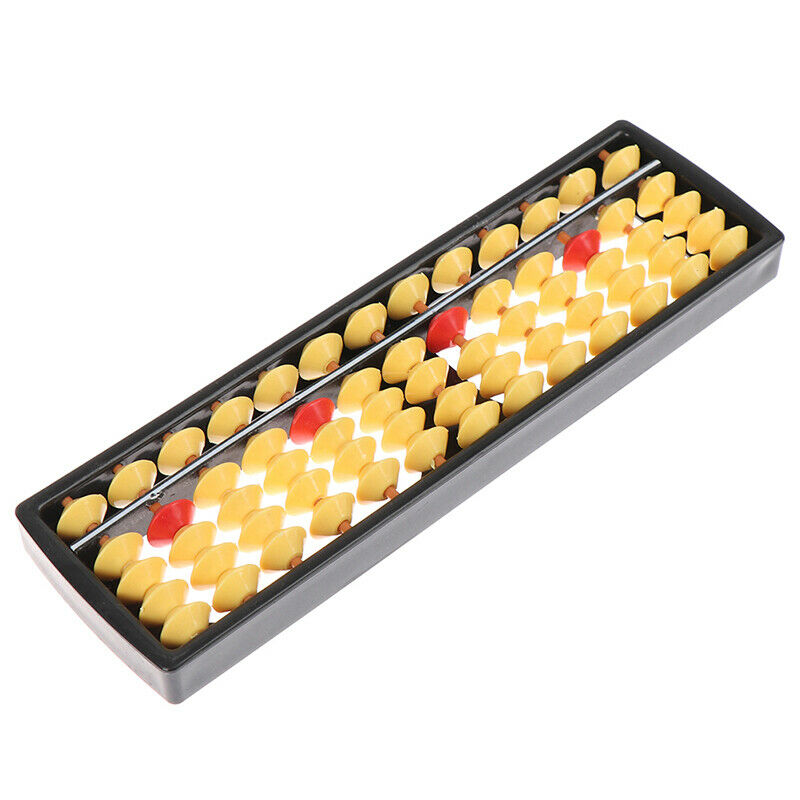 Abacus Soroban Beads Column Kid School Learning Aids Tool Math Educational T Kt