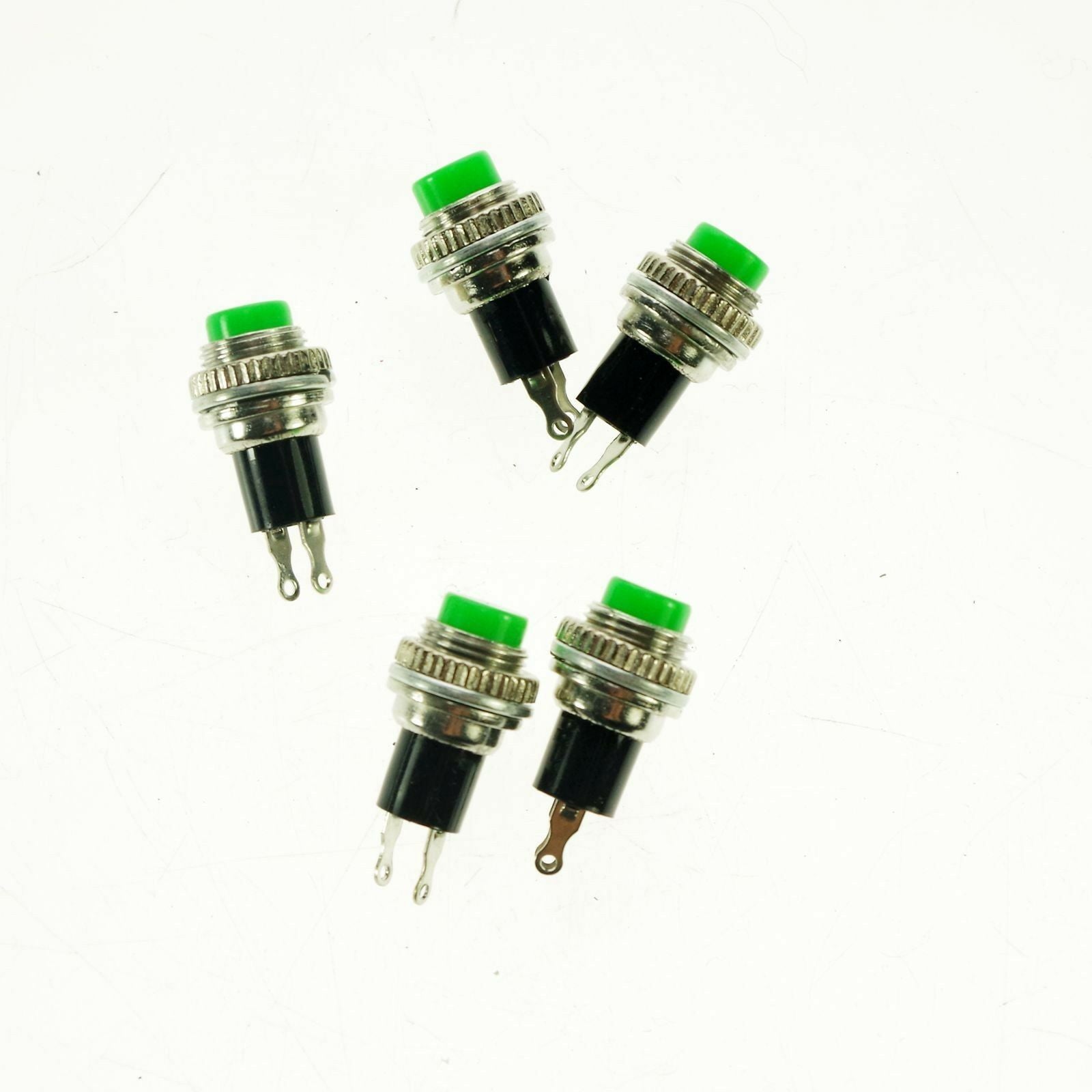 Momentary Push Button Switch  DS-314  Red/Green 0.5A 125VAC 10mm 20PCS
