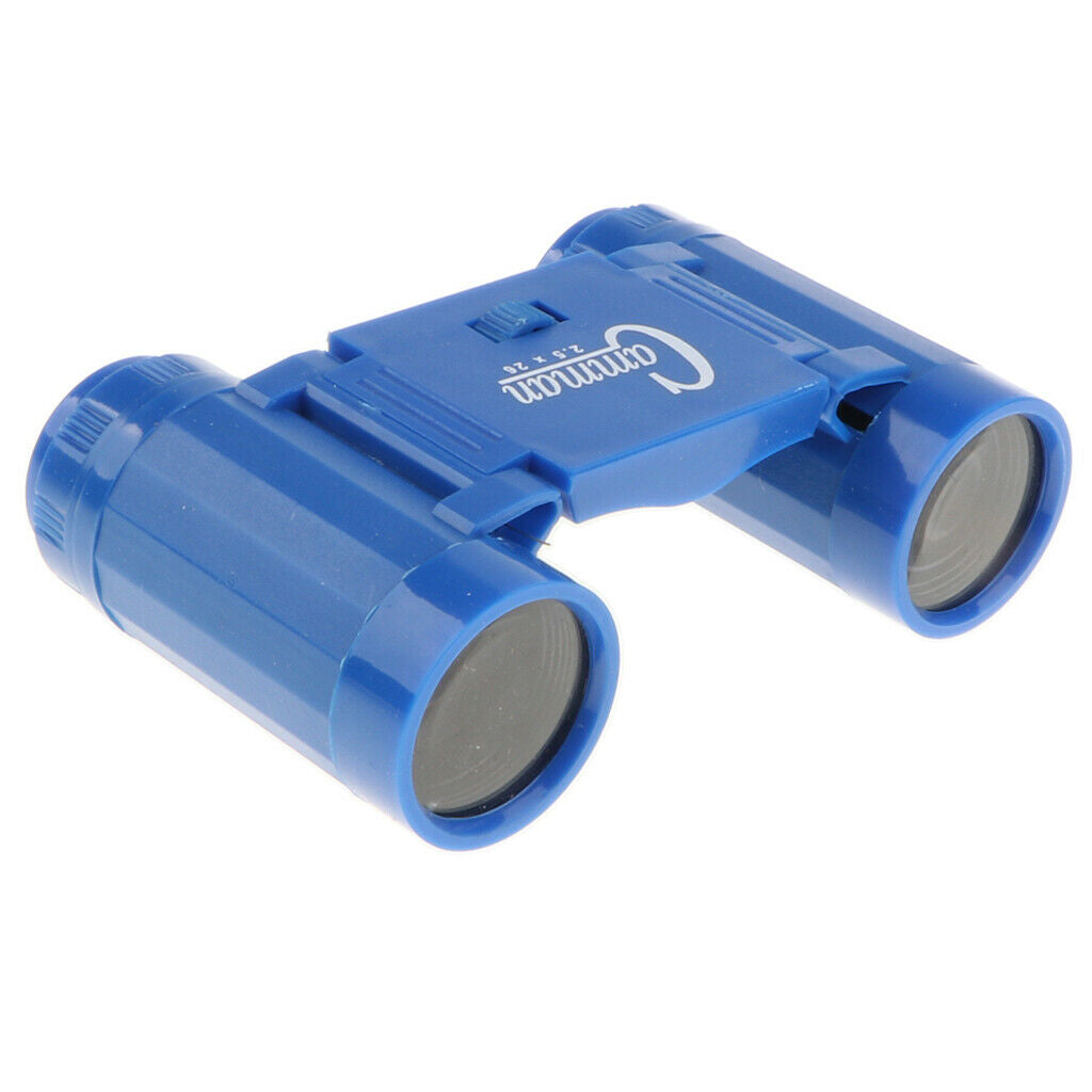 4 Pieces Portable 26mm 2.5X Plastic Binoculars Telescope Kids Science & Nature