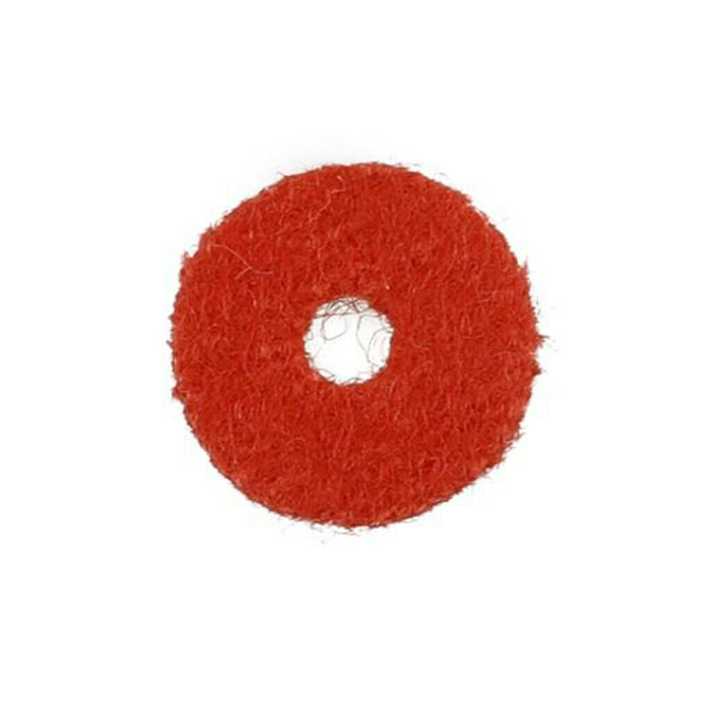 90 Parts Red Piano Keyboard Felt Balance Washers Maker Replacement Parts