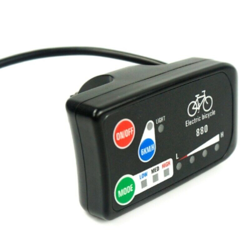 Electric Bicycle Display 24V 36V 48V Ebike Ligent Control Panel Lcd Display D8O8