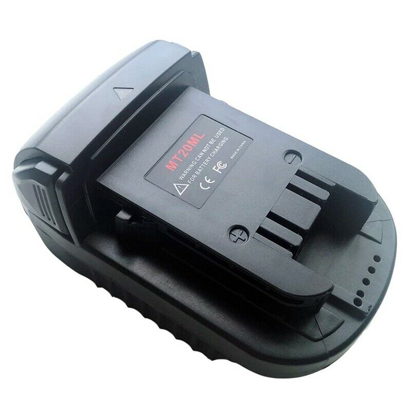 Mt20Ml Battery Converter Adapter For Makita 18V/20V Li-Ion Battery Bl1830 Bl18D8