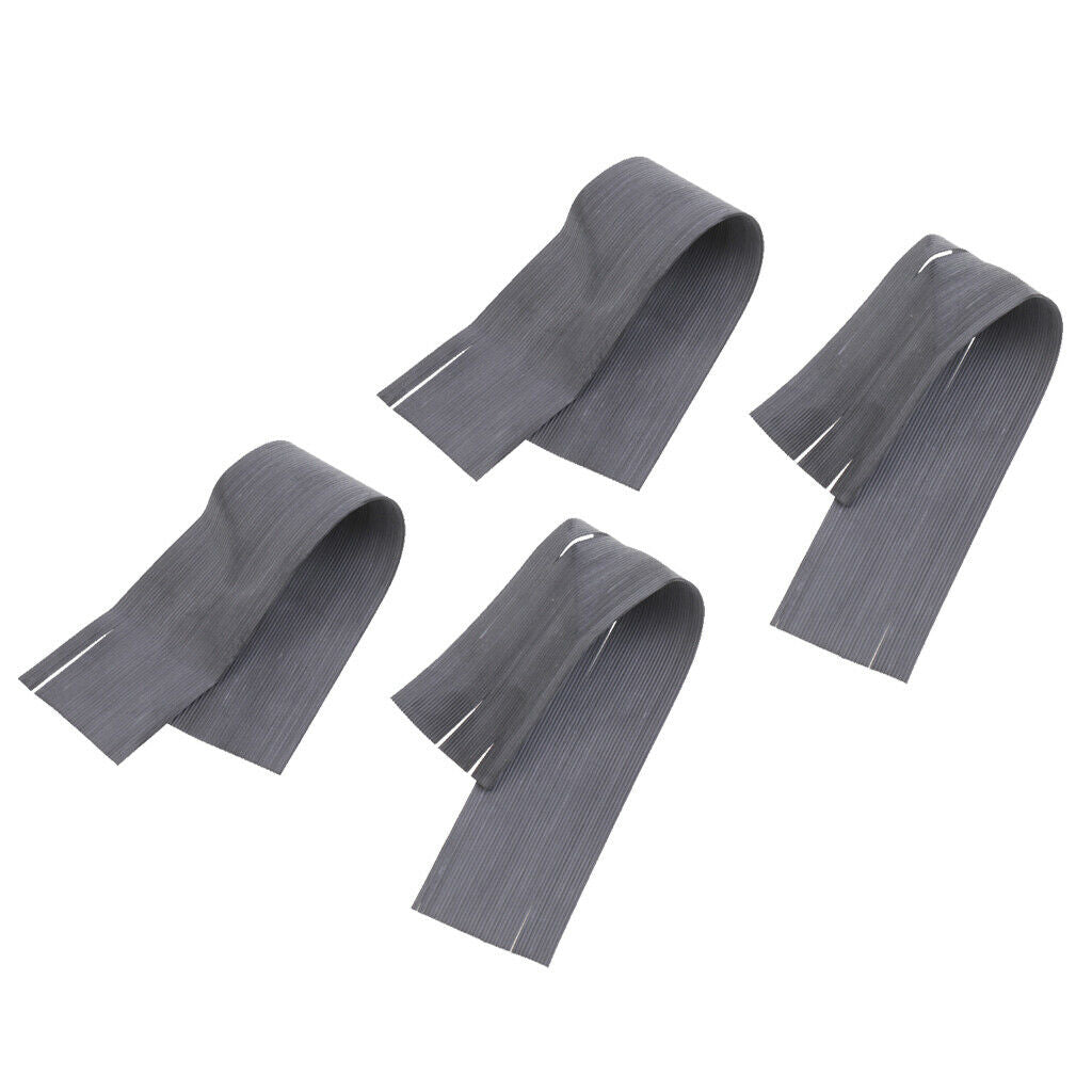4 Pieces Bow String Silencer Bowstring Whiskers Reduce Noise Damper