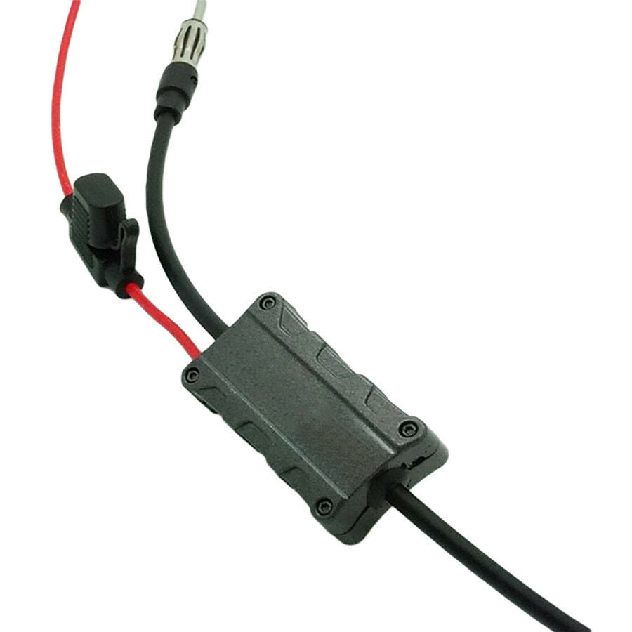 Auto Car FM AM Radio Stereo Antenna Signal AMP Amplifier Booster Strengthen 12V