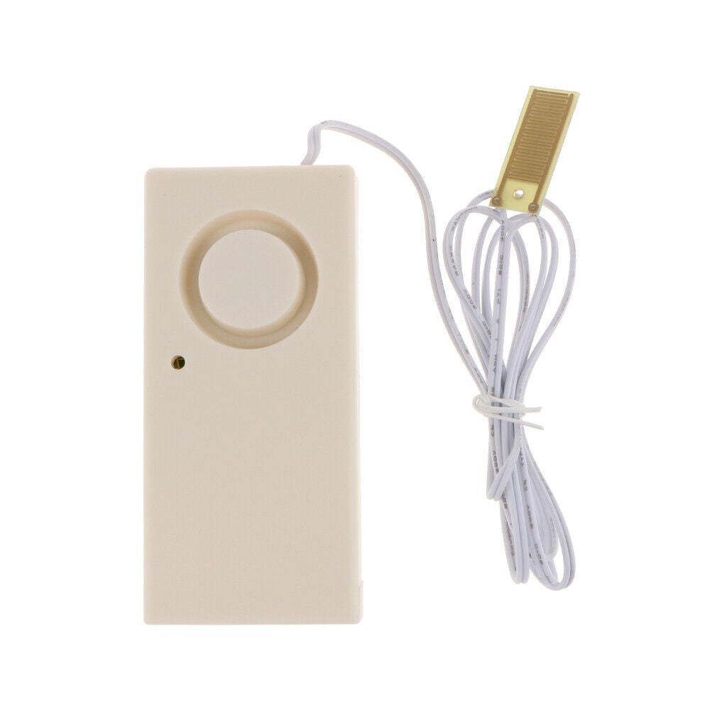 Home Water Leakage Alarm Detector Overflow Alert 120db for Bathroom New
