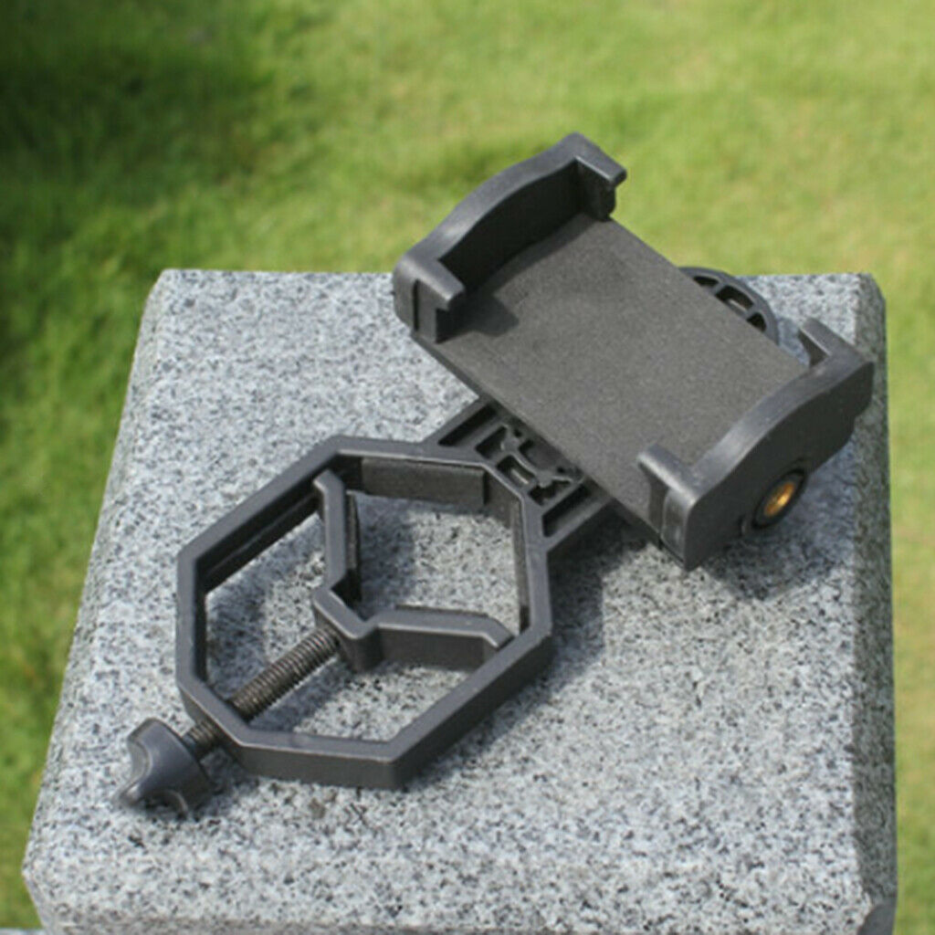 Telescope Smart Phone Binocular Microscope Interface Holder Support Black
