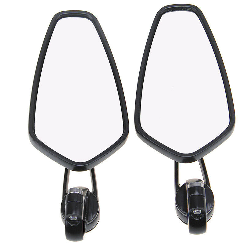 7/8 22mm Universal Motorcycle Scooter ATV Rearview Mirrors 180 Degree Adjustable