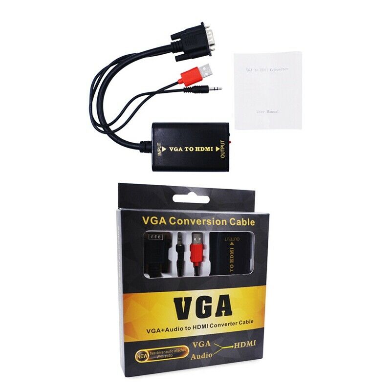 VGA to MI Converter Audio Input with USB Power Supply Vga to mi Mother Audio aJ9