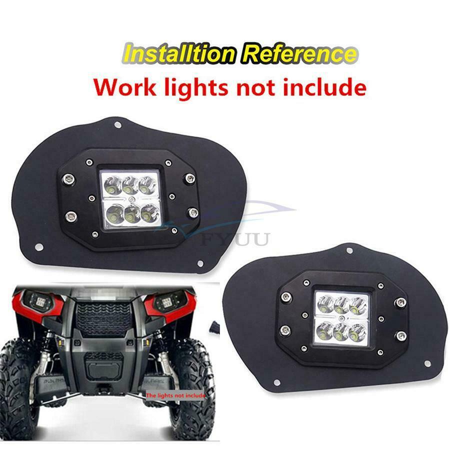 For Polaris Sportsman 1000 850 570 RZR 800 Recessed Headlight Mounting Bracket