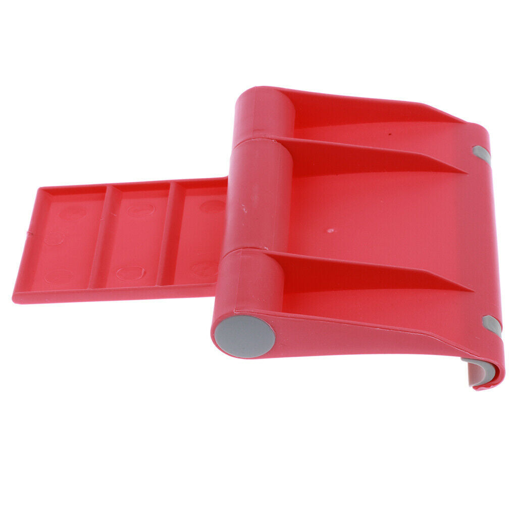 2Pack Folding Adjustable Bracket Cell Phone Desktop Stand Holder Red+Green