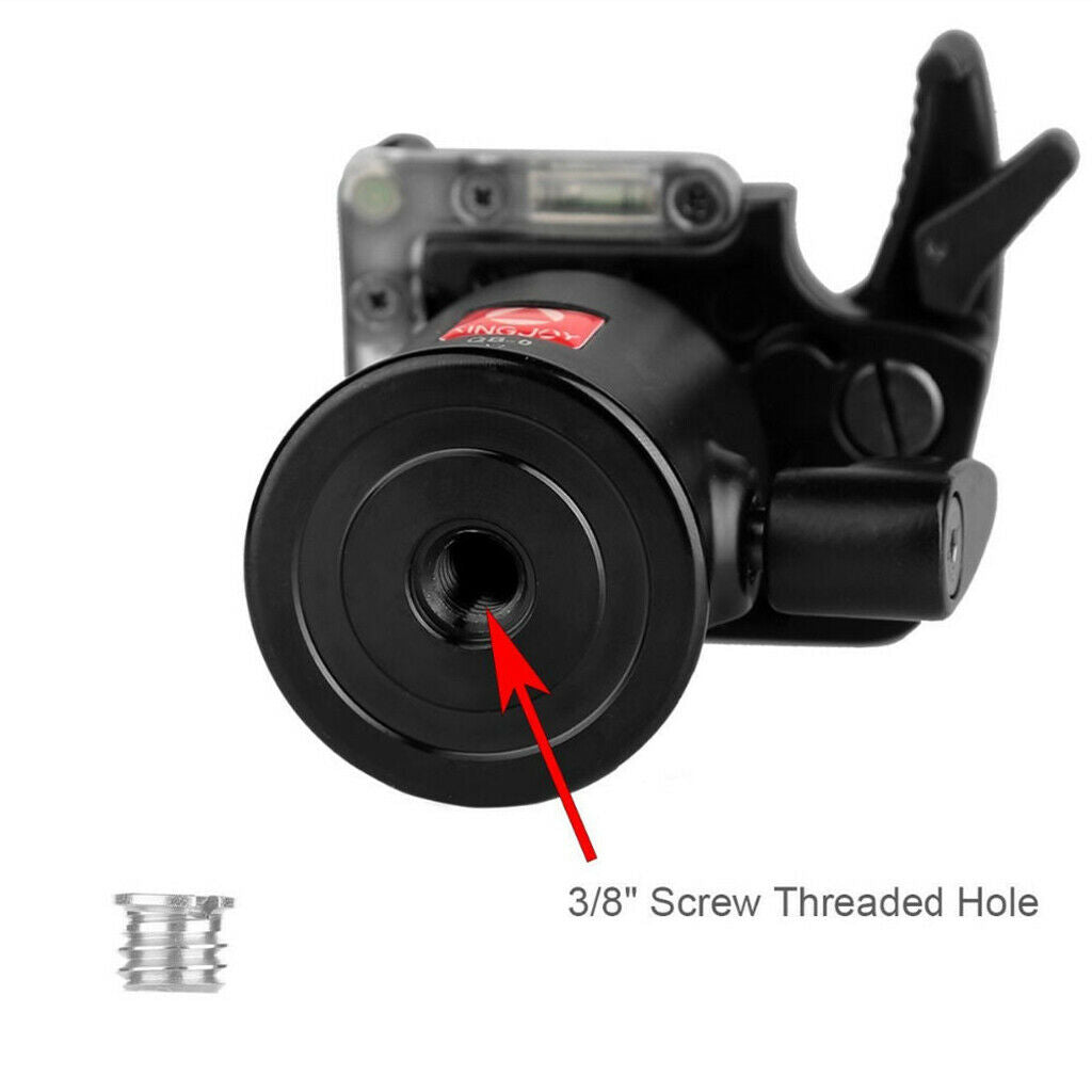 Camera Tripod Ball Head With Quick Release Plate 1/4" Screw Max. Load 5kg