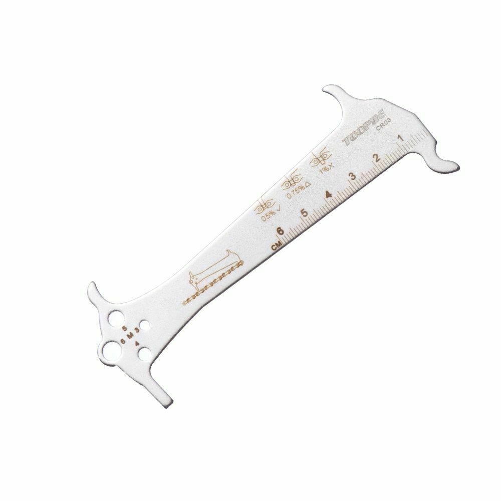 Cycling Parts Caliper Gauge Chain Measurement Ruler Bike Chain Wear Indicator