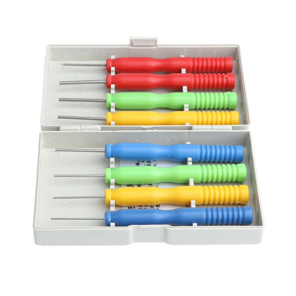 8 Pcs/Set Hollow Needles Desoldering Tool IC Extraction Tool Detaching Pin